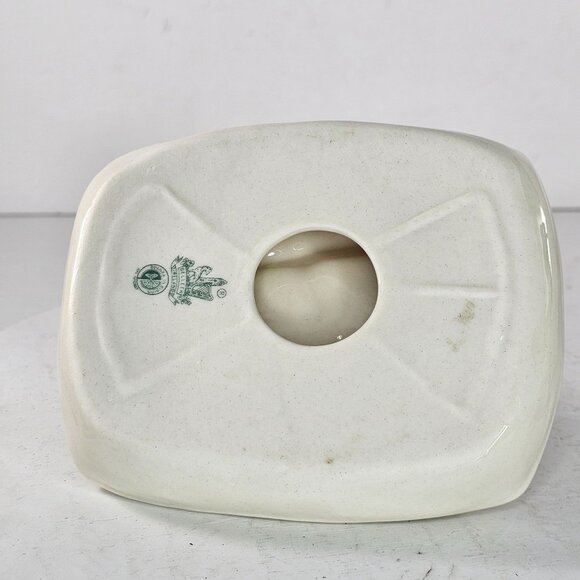 Belleek Pottery Boxer Dog Figurine On Cushion Pillow Porcelain Ireland Vintage - Picture 9 of 11